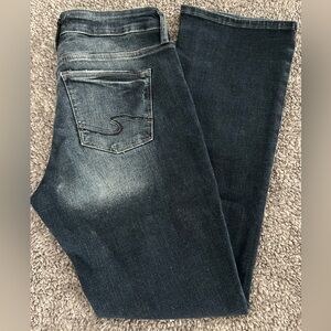 Silver Jeans Dark Blue Flare